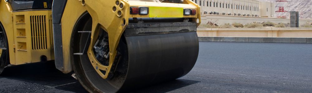 Used road roller